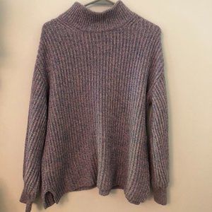 ☆H&M knittet over sized mock neck sweater☆
